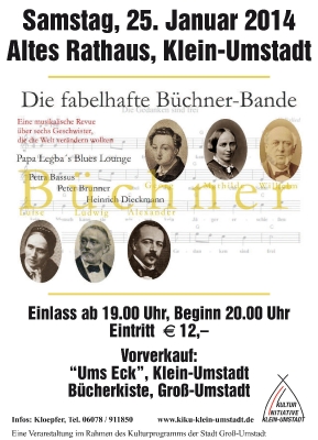 Plakat Büchnerbande