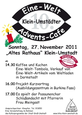 Eine Welt - Cafe 2011